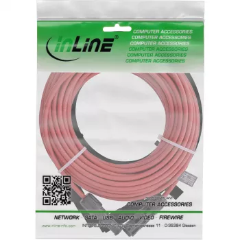 Kabel średniego napięcia InLine 95415 1500 V 15 m czerwony czarny