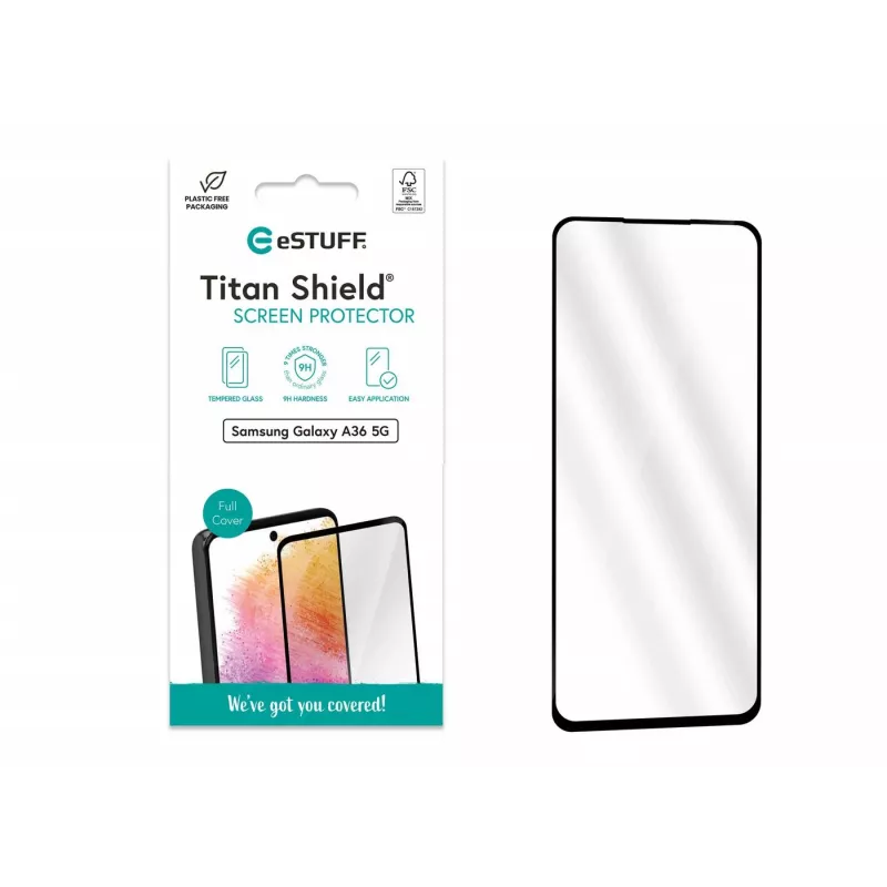 eSTUFF ES504118 ochrona ekranu/tyłu telefonu komórkowego Przezroczysta ochrona ekranu Samsung 1 szt.