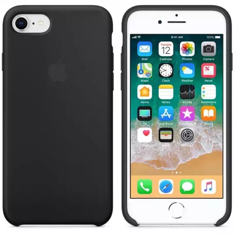 Etui typu skin Apple MQGK2ZM/A do iPhone 8/7 czarny