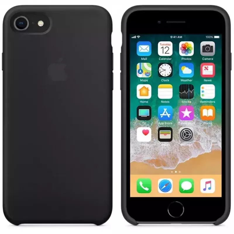 Etui typu skin Apple MQGK2ZM/A do iPhone 8/7 czarny