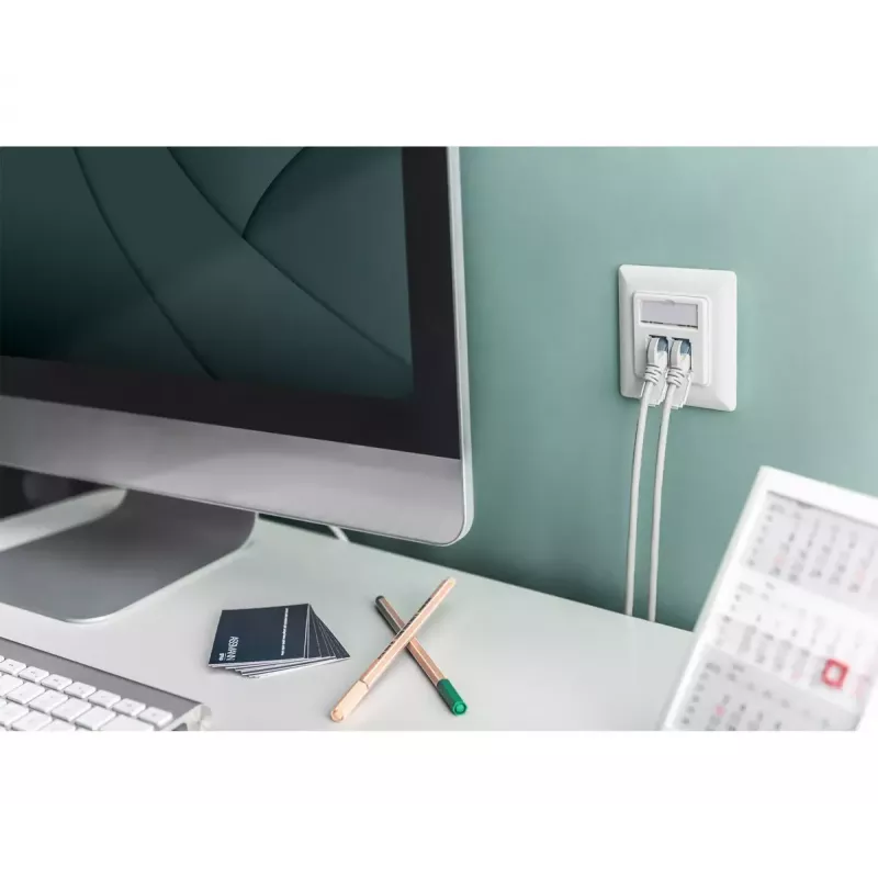 Płyta czołowa do modułów multimedialnych / Keystone Digitus DN-93831