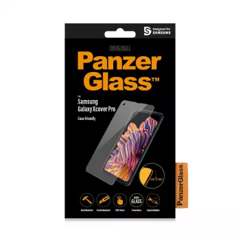 PanzerGlass ® Ochraniacz ekranu Samsung Galaxy Xcover Pro, Samsung, Samsung - Galaxy Xcover Pro, Aplikacja na sucho, Odporny na zarysowania, Odporny na wstrząsy, Przezroczysty, 1 szt.