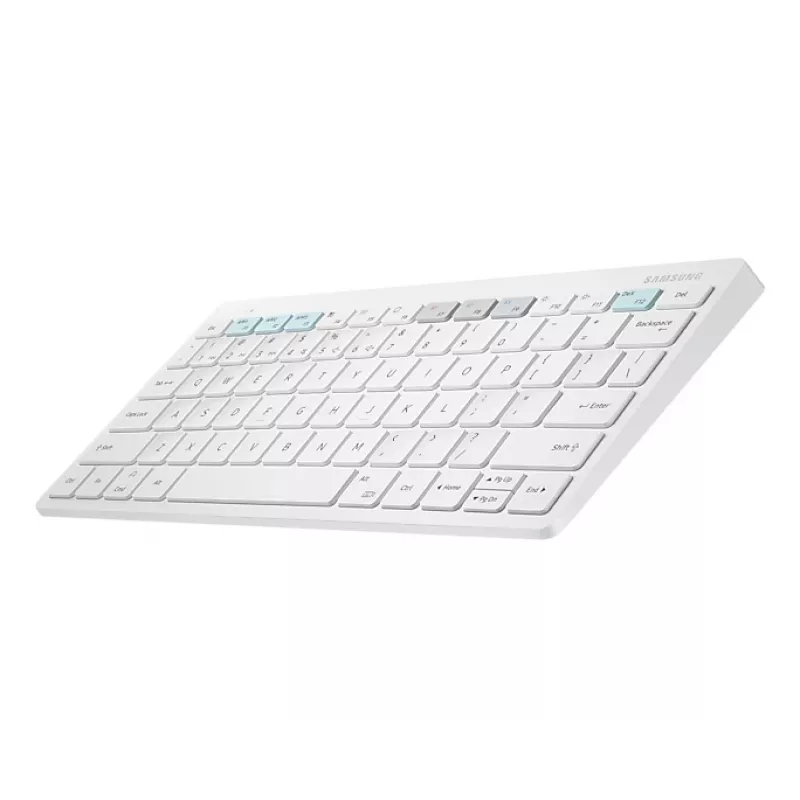 Samsung mobile device klawiatura EJ-B3400BWGGDE biała Bluetooth QWERTZ niemiecka AAA 280,4×127,4×15,4 mm