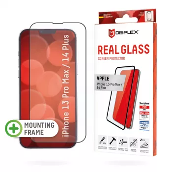 Displex Full Cover Szkło Hartowane na Ekran Apple iPhone 13 Pro Max 14 Plus Szkło Hartowane Odporne na Zarysowania