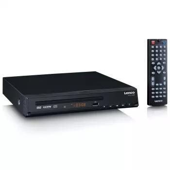 Odtwarzacz DVD Lenco DVD-120 Czarny NTSC PAL 20-20000 Hz 90 dB