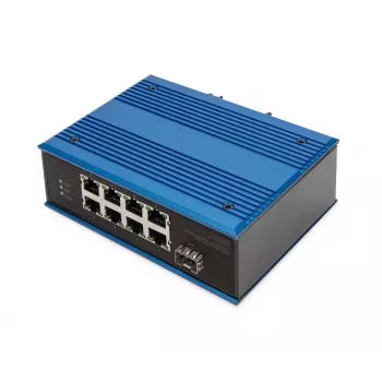 Niezarządzalny przełącznik Digitus DN-651132 8 portów Fast Ethernet 1 uplink SFP