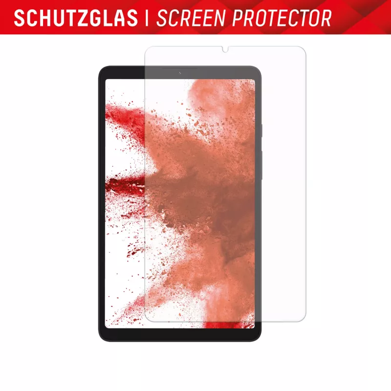 Displex Tablet Glass (9H) do Samsung Galaxy Tab A11/A9, ekologiczna ramka montażowa, niezniszczalny
