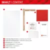 Displex Tablet Glass (9H) do Samsung Galaxy Tab A11/A9, ekologiczna ramka montażowa, niezniszczalny
