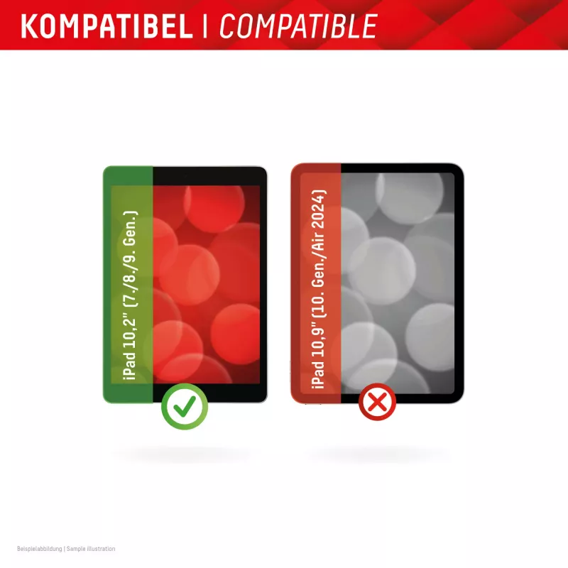 Displex TABLET PRIVACY SAFE zdejmowalny dwukierunkowy filtr prywatyzujący do iPada 10,2 inch (7./8./9. gen.)