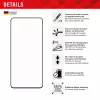 Displex Premium Ochrona ekranu (Full Cover, 10H) dla Samsung Galaxy S22+/S23+, Eco Mounting Frame, Full Cover