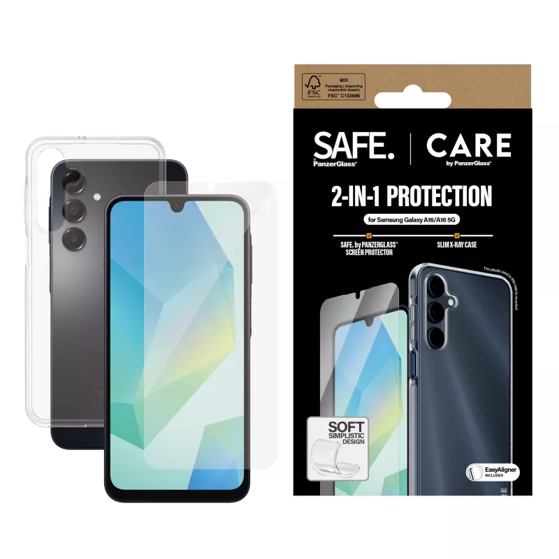 PanzerGlass CARE™ by ® zestaw 2-w-1 Samsung Galaxy A16 4G | A16 5G