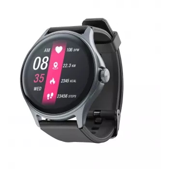 Cellularline ION PRO Round Bluetooth® smartwatch z aplikacją, 3,51 cm (1,38 cala), TFT, ekran dotykowy, 0,00064 GB, 98 g
