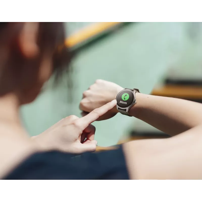 Cellularline ION PRO Round Bluetooth® smartwatch z aplikacją, 3,51 cm (1,38 cala), TFT, ekran dotykowy, 0,00064 GB, 98 g