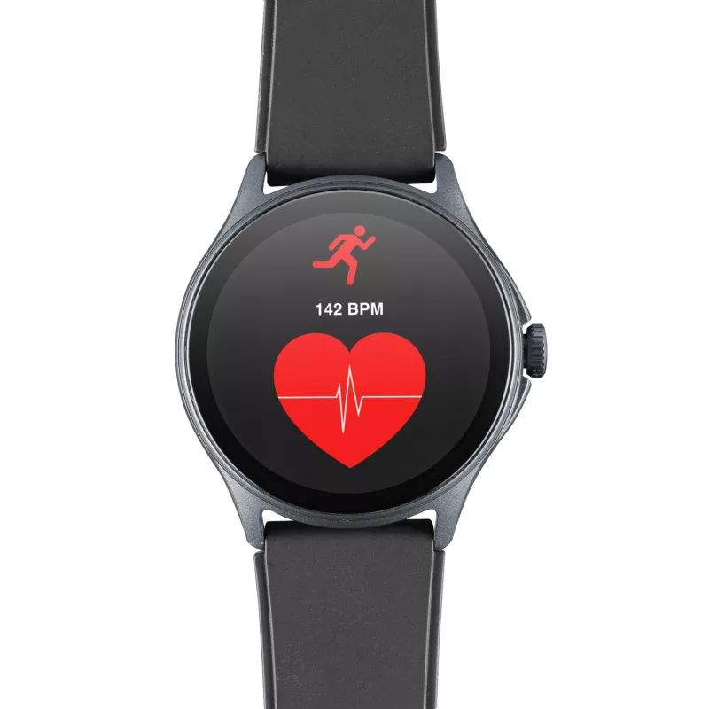 Cellularline ION PRO Round Bluetooth® smartwatch z aplikacją, 3,51 cm (1,38 cala), TFT, ekran dotykowy, 0,00064 GB, 98 g