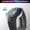 Cellularline ION PRO Round Bluetooth® smartwatch z aplikacją, 3,51 cm (1,38 cala), TFT, ekran dotykowy, 0,00064 GB, 98 g