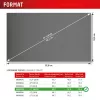 Displex PRIVACY SAFE zdejmowany dwukierunkowy filtr prywatyzujący do monitora stacjonarnego 24'' (16:10)