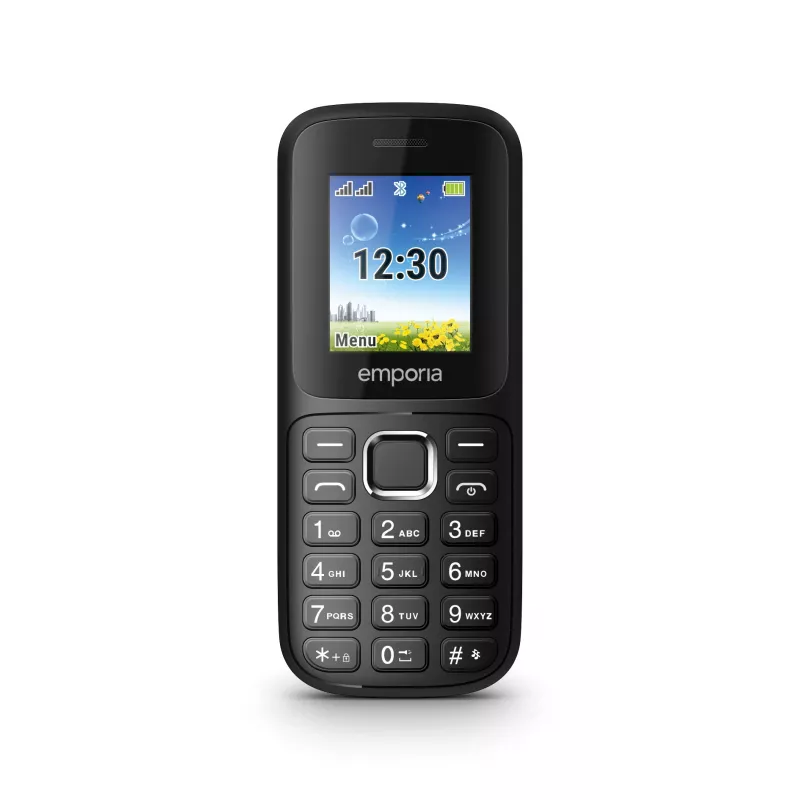 Emporia emporia313 4,5 cm (1,77 cala) 64,6 g Czarny Telefon dla seniora