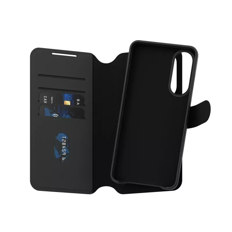 PanzerGlass CARE™ by ® Tango 2-w-1 etui-portfel kompatybilne z Qi Samsung S25 Edge