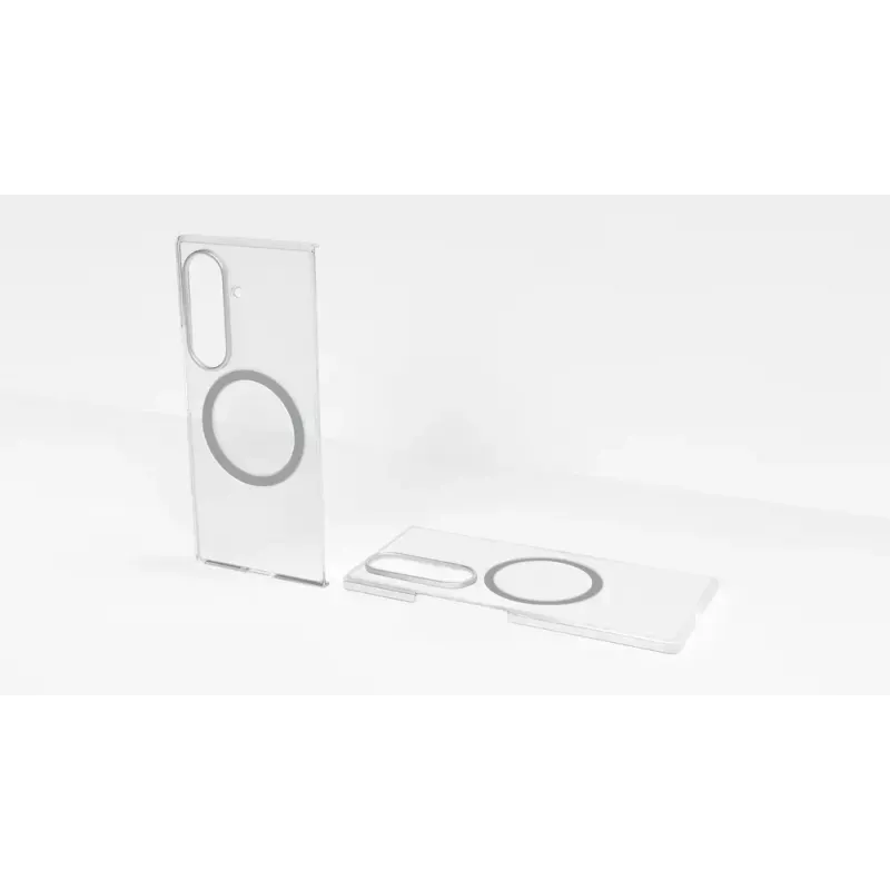Przezroczysta obudowa Clear Case Cover Samsung Galaxy Z Fold7 Monochromatyczna