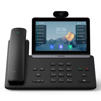 Telefon biurkowy IP Yealink SIP-T88V Pro — ekran dotykowy, dźwięk HD, SIP