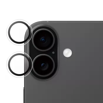 Osłona obiektywu aparatu PanzerGlass SAFE do iPhone 17 16 16 Plus odporna na zarysowania i wstrząsy przezroczysta