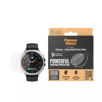 Ochrona ekranu PanzerGlass Samsung Galaxy Watch8 Classic 46mm Scratch Shock Resistant
