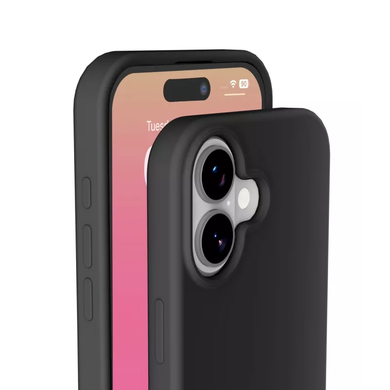 Cellularline Sensation - iPhone 17 Ultra-miękkie silikonowe etui z wykończeniem soft-touch, idealne do ochrony każdego szczegółu iPhone'a 17 z elegancją i wygodą.