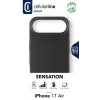 Cellularline Sensation - iPhone Air Ultra-soft silicone case with soft-touch finish, perfect to protect every detail of your iPhone Air with elegance and comfort.