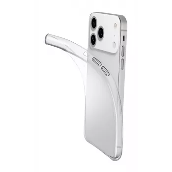 Cellularline Fine - iPhone 17 Pro, etui, Apple, iPhone 17 Pro, 16 cm (6,3 inch), przezroczysty