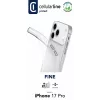 Cellularline Fine - iPhone 17 Pro, etui, Apple, iPhone 17 Pro, 16 cm (6,3 inch), przezroczysty