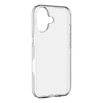 Cellularline Clear Protect - etui twarde do iPhone 17 z gumowymi krawędziami