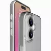 Cellularline Clear Protect - etui twarde do iPhone 17 z gumowymi krawędziami
