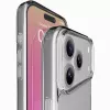 Cellularline Clear Protect - twarde etui iPhone 17 Pro z gumowanymi krawędziami