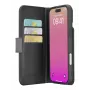 Cellularline Book Agenda - etui książkowe iPhone 17 ze skóry ekologicznej z zamknięciem magnetycznym
