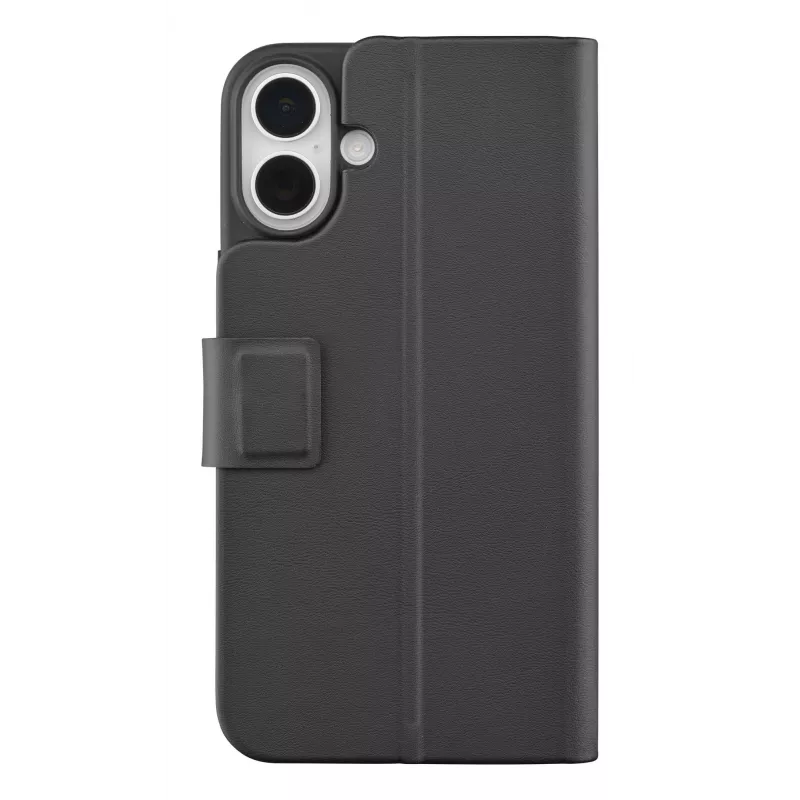 Cellularline Book Agenda - etui książkowe iPhone 17 ze skóry ekologicznej z zamknięciem magnetycznym