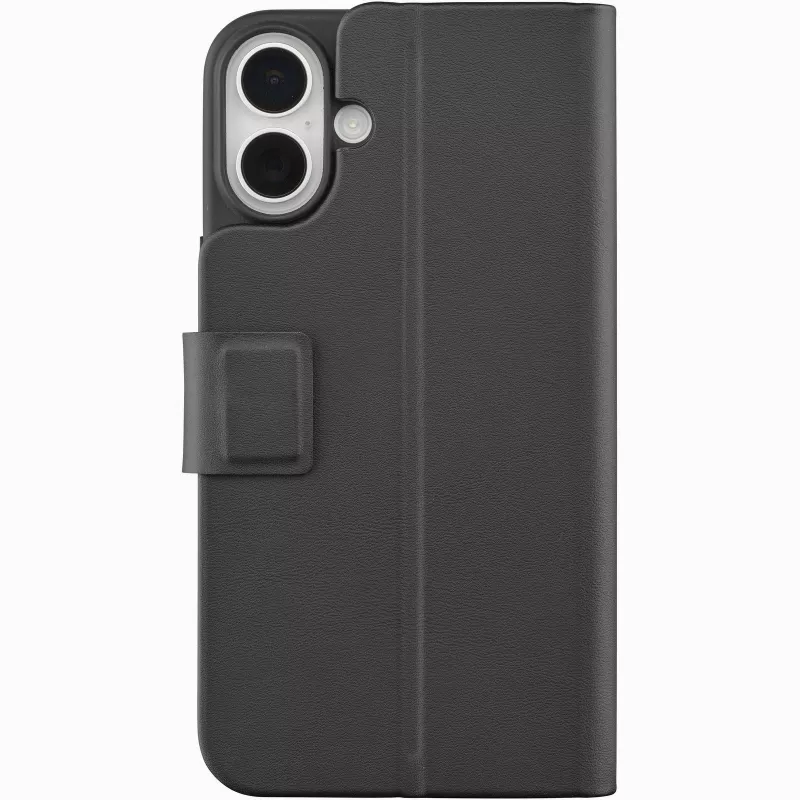 Cellularline Book Agenda - etui książkowe iPhone 17 ze skóry ekologicznej z zamknięciem magnetycznym