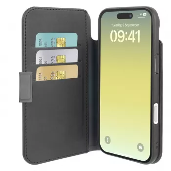 Cellularline Book Agenda - iPhone Air Etui książkowe ze skórą ekologiczną z zamknięciem magnetycznym