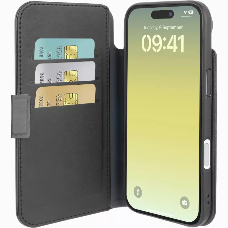Cellularline Book Agenda - iPhone Air Etui książkowe ze skórą ekologiczną z zamknięciem magnetycznym