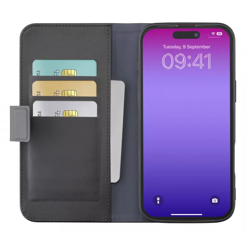 Cellularline Book Agenda - etui z efektem skóry dla iPhone 17 Pro z magnetycznym zapięciem