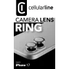 Cellularline Camera Lens Ring - iPhone 17 Szkło hartowane do ochrony aparatu
