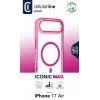 Cellularline Iconic Mag - przezroczyste etui iPhone Air z kolorowymi krawędziami, kompatybilne z ekosystemem MagSafe