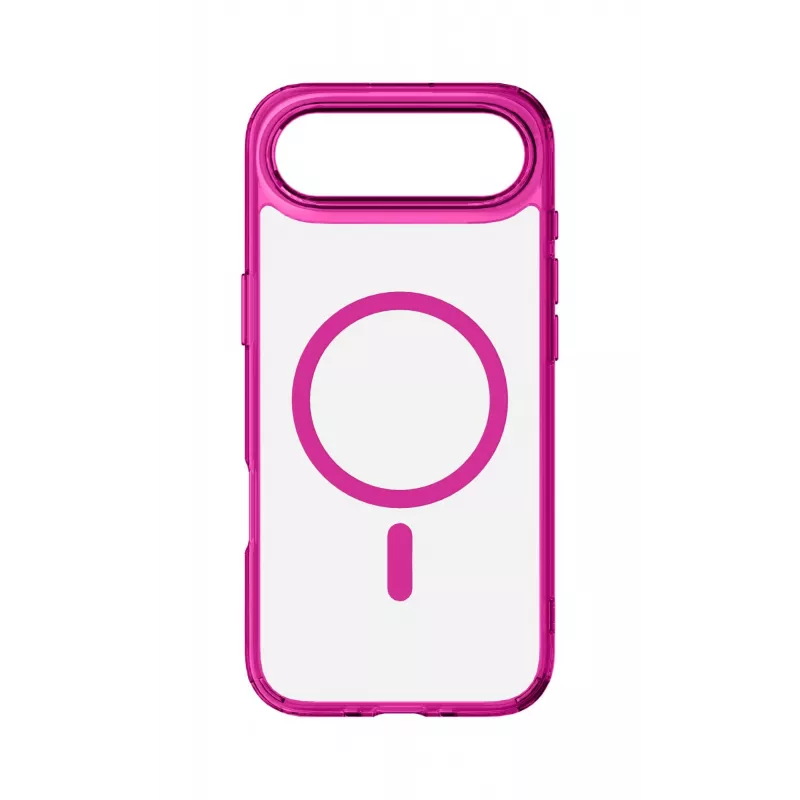 Cellularline Iconic Mag - przezroczyste etui iPhone Air z kolorowymi krawędziami, kompatybilne z ekosystemem MagSafe