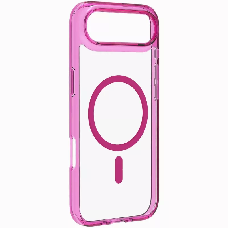 Cellularline Iconic Mag - przezroczyste etui iPhone Air z kolorowymi krawędziami, kompatybilne z ekosystemem MagSafe