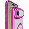 Cellularline Iconic Mag - przezroczyste etui iPhone Air z kolorowymi krawędziami, kompatybilne z ekosystemem MagSafe