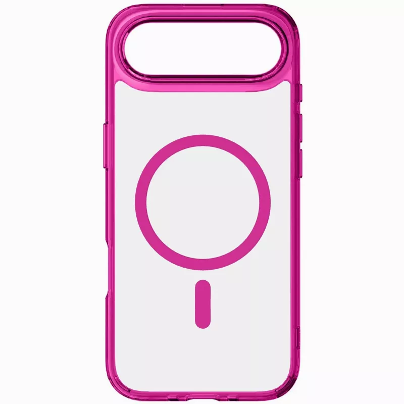 Cellularline Iconic Mag - przezroczyste etui iPhone Air z kolorowymi krawędziami, kompatybilne z ekosystemem MagSafe