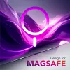 Cellularline Iconic Mag - przezroczyste etui iPhone Air z kolorowymi krawędziami, kompatybilne z ekosystemem MagSafe