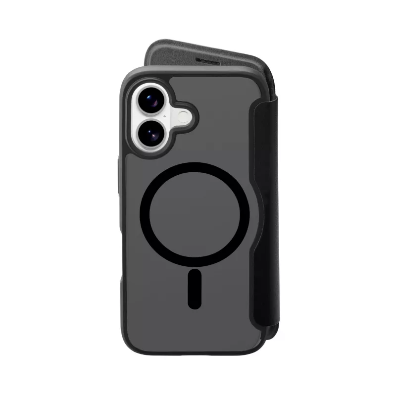 Cellularline Daily Mag - iPhone 17 etui książkowe z półprzezroczystym twardym tyłem kompatybilne z ekosystemem Magsafe®