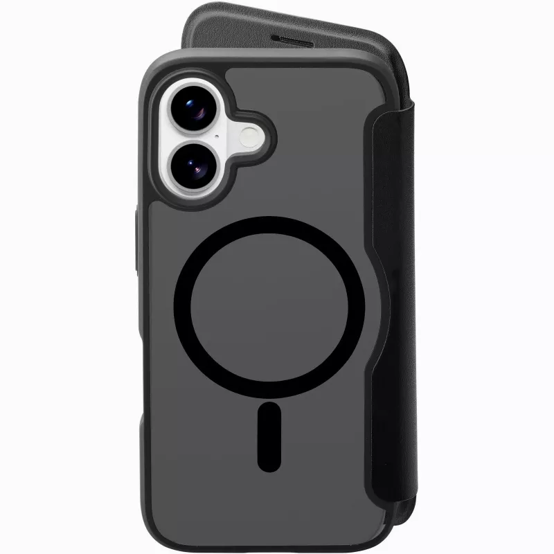 Cellularline Daily Mag - iPhone 17 etui książkowe z półprzezroczystym twardym tyłem kompatybilne z ekosystemem Magsafe®