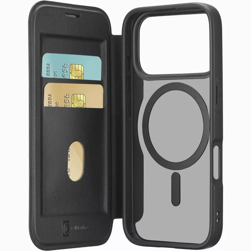 Cellularline Daily Mag - iPhone 17 Pro Book cover with semi-transparent hard back Kompatybilny with Magsafe® ecosystem