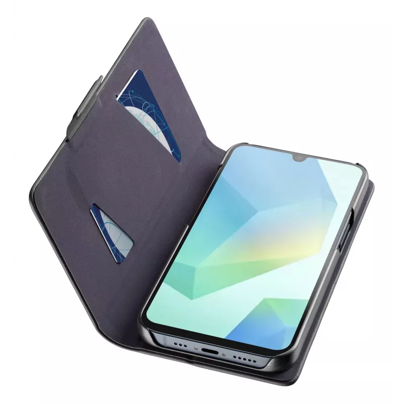 Cellularline Book - Galaxy A17 etui typu książka, Folio, Samsung, Galaxy A17, 17 cm (6,7 cala), czarny